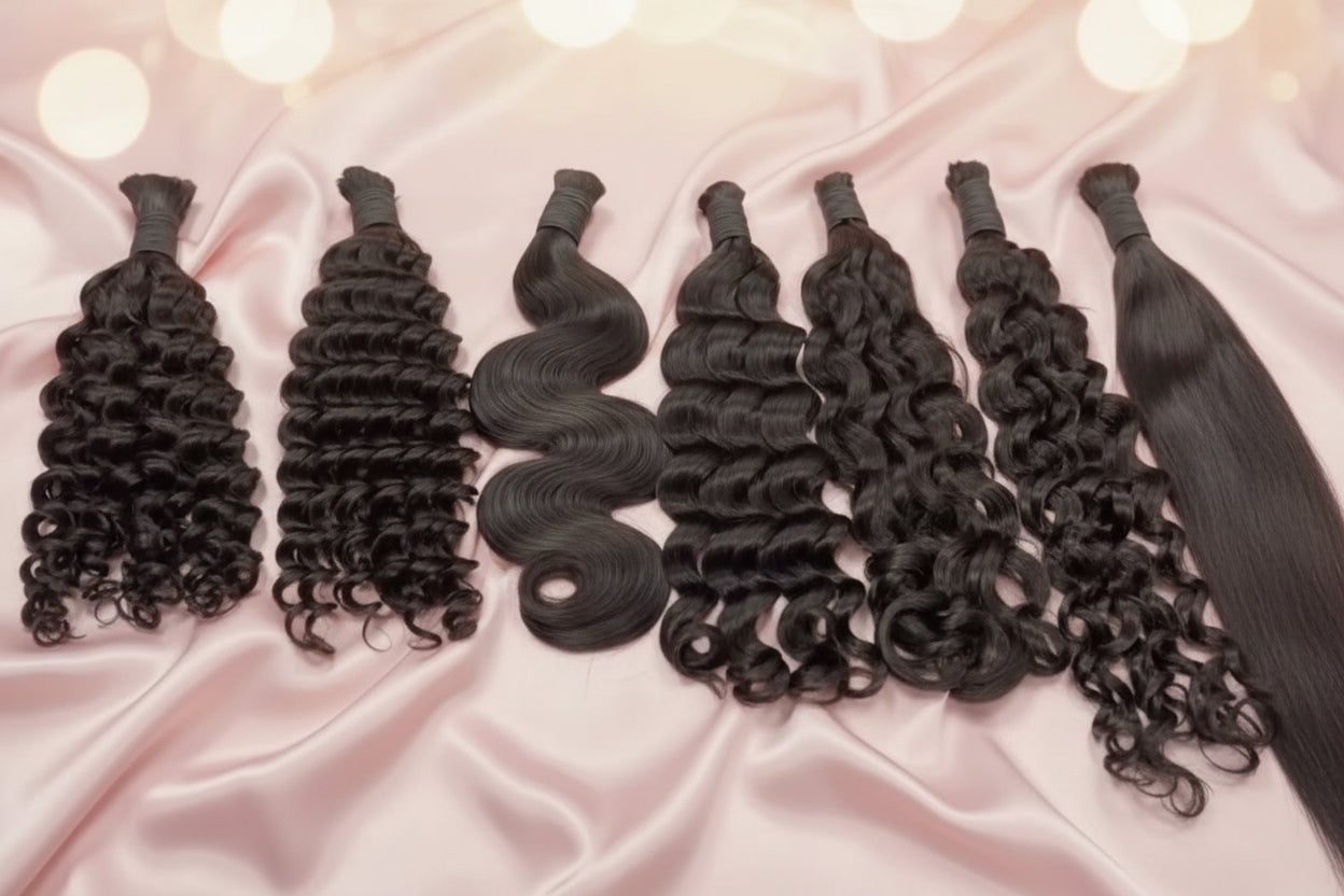 Boho bulk hair